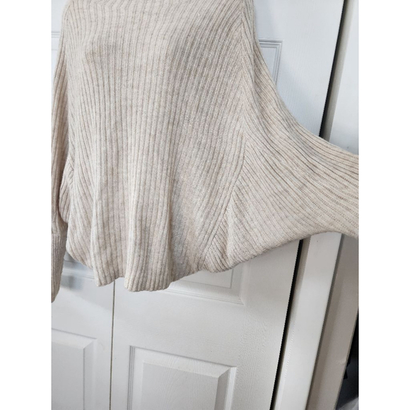 Eloquii Tan Ribbed Sweaterb - Picture 2 of 5